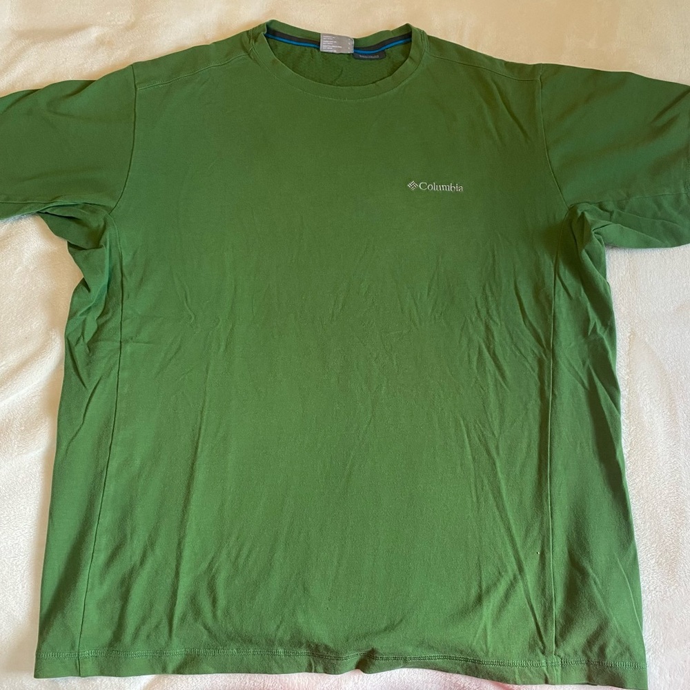 Columbia Men's Omniwick Green T-Shirt